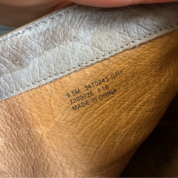 Frye Flynn Boots Beige Short Ankle Booties Coastal Cowgirl Womens 9.5 - Picture 13 of 15